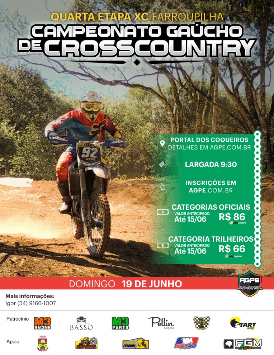 Quarta Etapa - Campeonato Gacho de CROSS COUNTRY