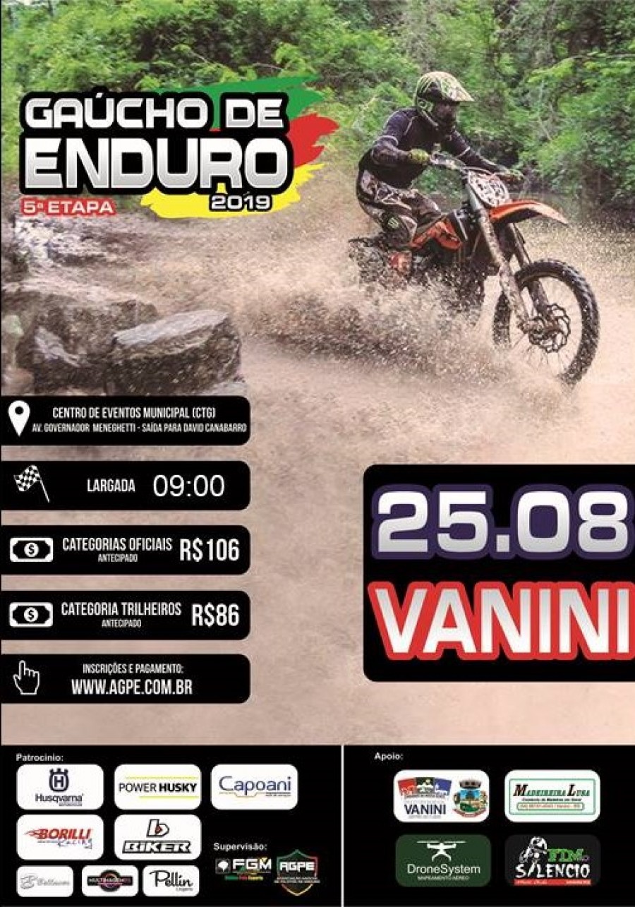 5 Etapa - Campeonato Gacho de ENDURO - Vanini
