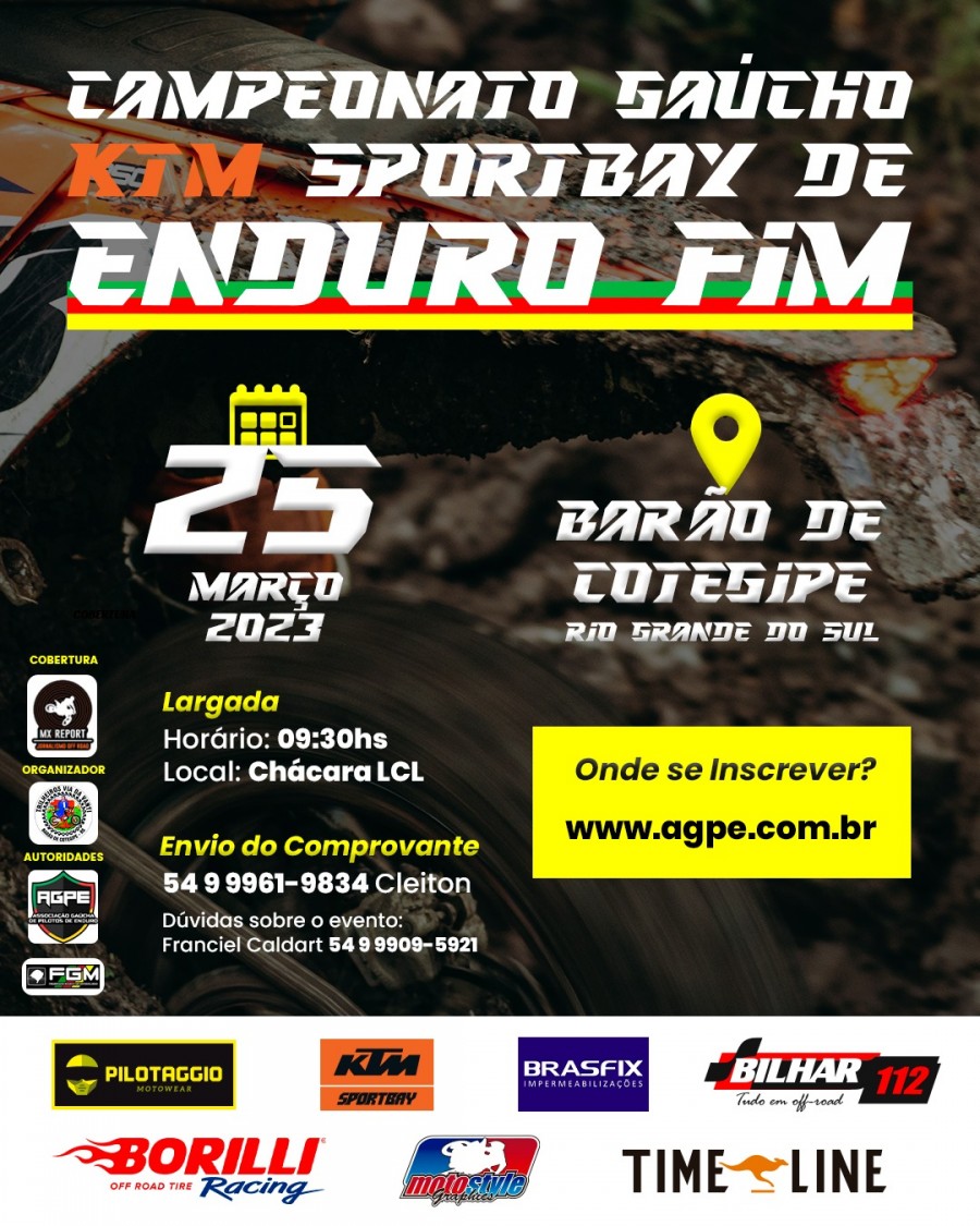 2 Etapa - Campeonato Gacho KTM Sportbay- Baro de Cotegipe