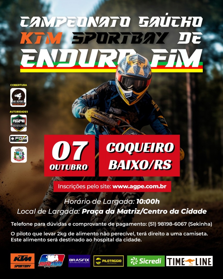 6 Etapa Campeonato Gacho KTM Sportbay de EF Coqueiro Baixo