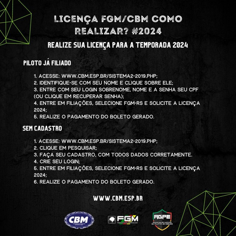 Licena CBM Campeonato 2024